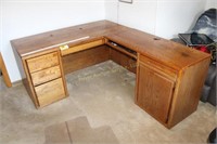 Desk with return - heavy
