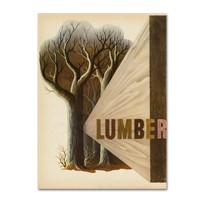 Lumber by Vintage Apple Collection, 35x47-Inch