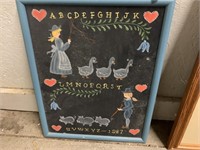 HAND PAINTED CHALKBOARD