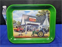 John Deere Tin With Magnetic Stand