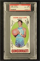 Herm Gilliam PSA 6 Graded 1969 Topps Basketball Ca