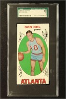 Don Ohl SGC 5 Graded 1969 Topps Basketball Card #7