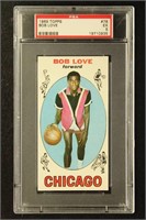 Bob Love PSA 5 Graded 1969 Topps Basketball Card #