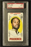 Art Harris PSA 7 Graded 1969 Topps Basketball Card