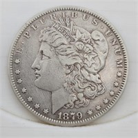 1879-P Morgan Silver Dollar - VF
