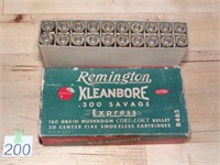 300 Sav 180gr Remington Rnds 20ct