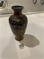 Antique cloisonné vase