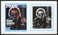Jerry Garcia Magazine Cover & Signed Photo
