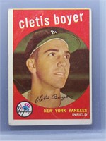 1959 Topps Cletis Boyer