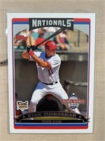 Ryan Zimmerman Topps Rookie Card T6