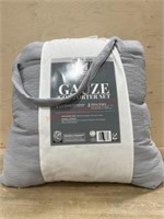 Full/wueen gauze comforter set
