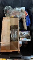 Tub lot of miscellaneous, NASCAR items, UPS