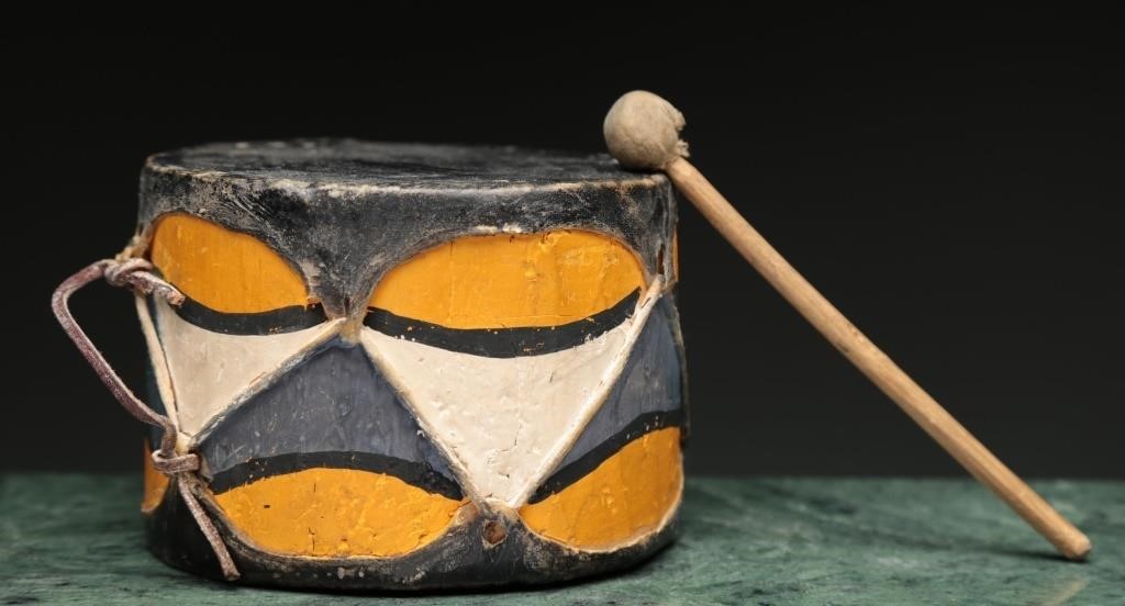 Cochiti Aspen Small Ceremonial Drum