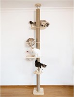 CAT TREE FLOOR TO CEILING CAT SCRATCHING POST