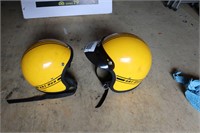 2 SKIDOO HELMETS