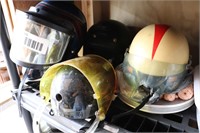 5 ASSORTED HELMETS