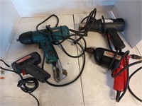 Makita 1/2" impact, heat gun, Weller soldering