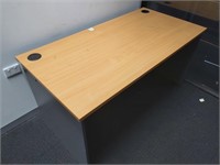 2 Contemporary Style Timber Office Desks