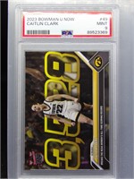 Caitlin Clark 2023 Bowman Scoring Record PSA 9