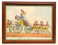 Print "Going to the Races"
