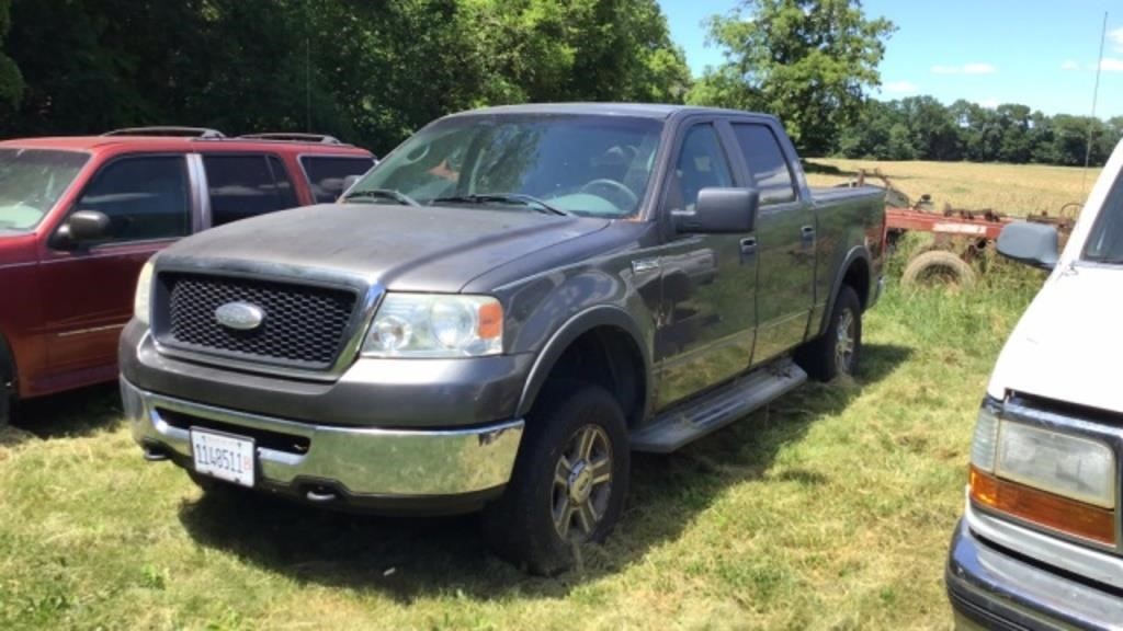 2007 Ford F150 196,000 Miles 4 Door 4x4 Runs