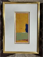 JOHN PAVLICEK ABSTRACT OIL PAINTING