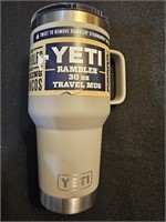 NEW YETI 30 OZ RAMBLER WITH FLIP LID