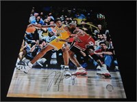 Michael Jordan signed 11X14 photo COA