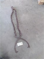 Grab Lifting Hook with Chain