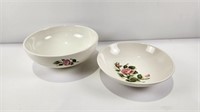 Universal Ballerina Serving Bowls 9.5" & 8 3/4"