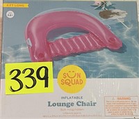 sunsqud inflatable lounge chair 4ft Long