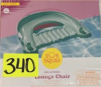 sunsqud inflatable lounge chair 4ft Long