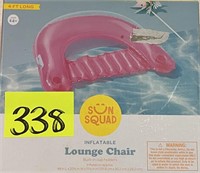 sunsqud inflatable lounge chair 4ft Long