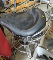 Motorcycle Seat Stool, Moves Up & Down