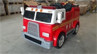 Kidsquad 12V Kids Ride-On Fire Truck
