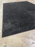 F59 Black Area Rug 7 X 10