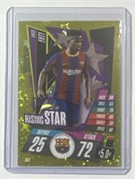 2020-21 Topps Attax UCL #RS1 Rising Star Ansu Fati