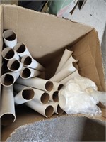 Large Lot of Tube Mailers  with Caps  2" x 25" L