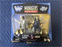 1997 JAKKS WWF MANGER SERIES CRUSH CLARENCE MASON