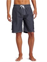 NEW! Kanu Surf Men's Board Shorts Charcoal -
