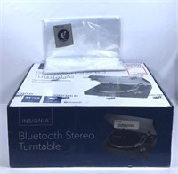 New Open Box Insignia Bluetooth Stereo Turntable