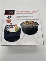 Grande Chef Cooler/ BBQ Grill Combo 2 in 1