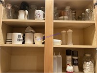 Cabinet of Mugs/Ball Jars