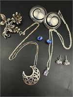 Sterling silver jewelry lot