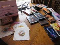 Misc dvd's, VCR, Cassets
