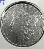 1904 Silver Morgan Dollar