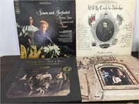 Lot of 4 Vintage 12" Vinyl Albums