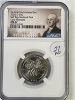 2020-D NGC Early Release MS67 US Virgin Island