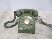 NORTHERN ELECTRIC GREEN ROTARY PHONE