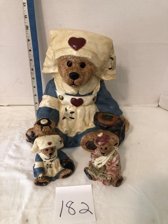 Boyd's Bear cookie jar-Clara